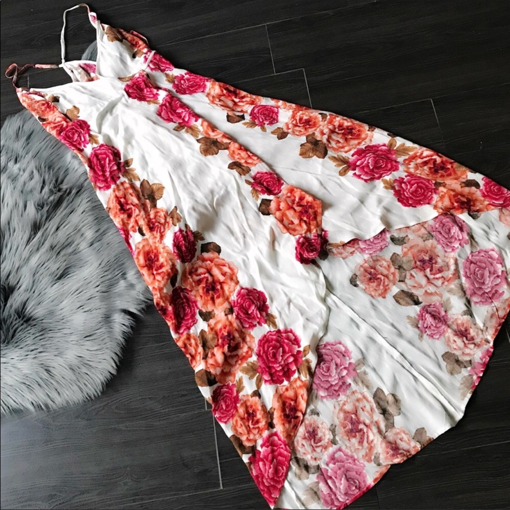 High Low Floral Wrap Dress🌺